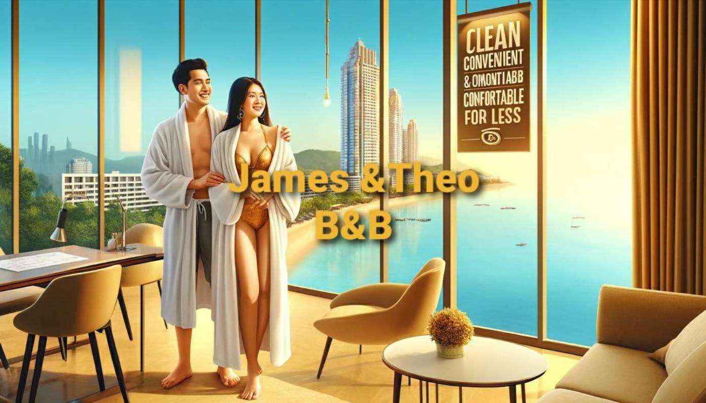 Base Central Pattaya Long Balcony King-Bed With Infinity Pool & Free Netflix! المظهر الخارجي الصورة